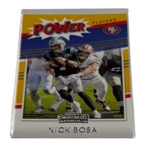 2021 Panini Contenders Football Nick Bosa Power Players‎ Insert PP-NBO 49ers